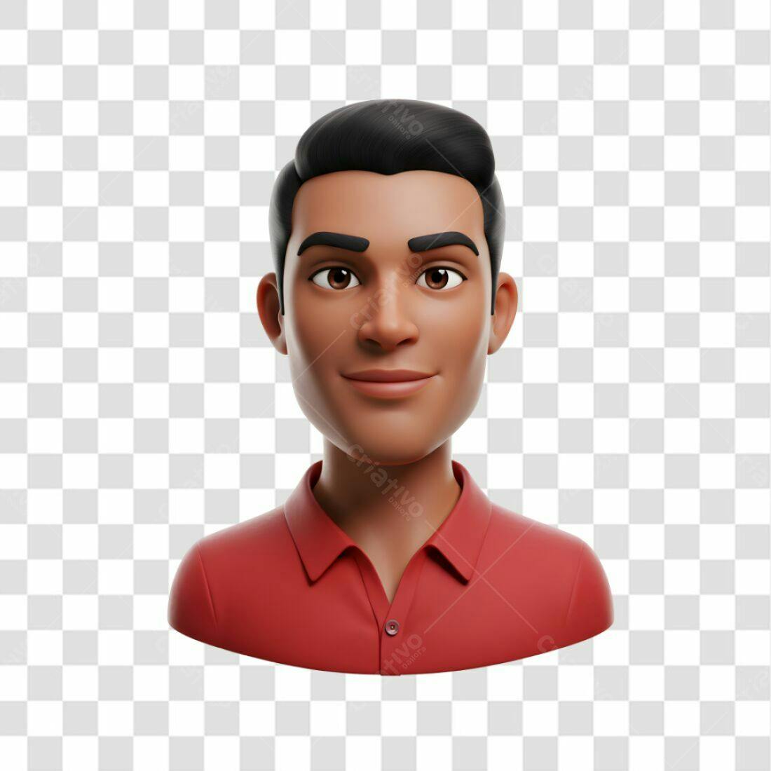 Avatar Masculino PNG com fundo transparente