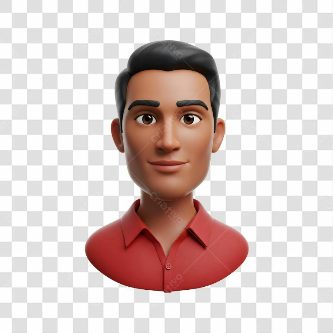 Avatar Masculino PNG com fundo transparente