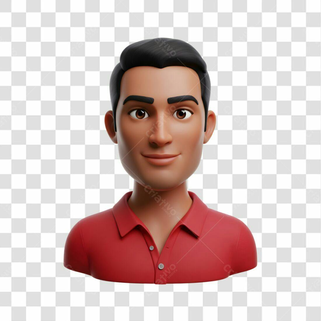 Avatar Masculino PNG com fundo transparente
