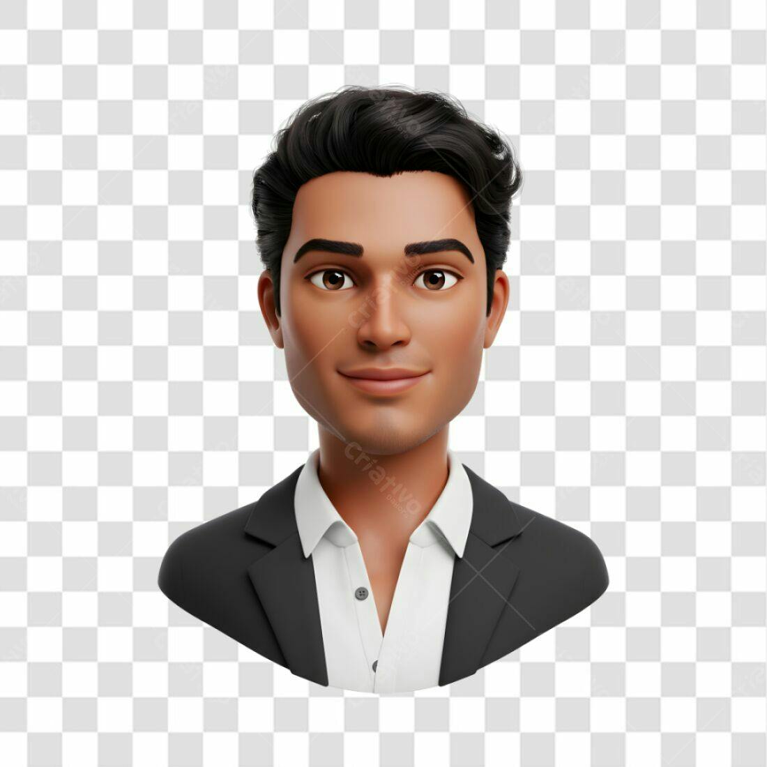 Avatar Masculino PNG com fundo transparente