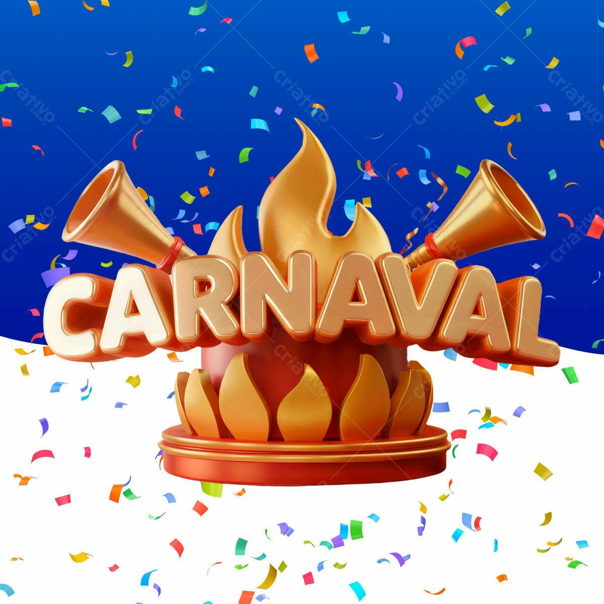 Flyer Carnaval PSD Editável