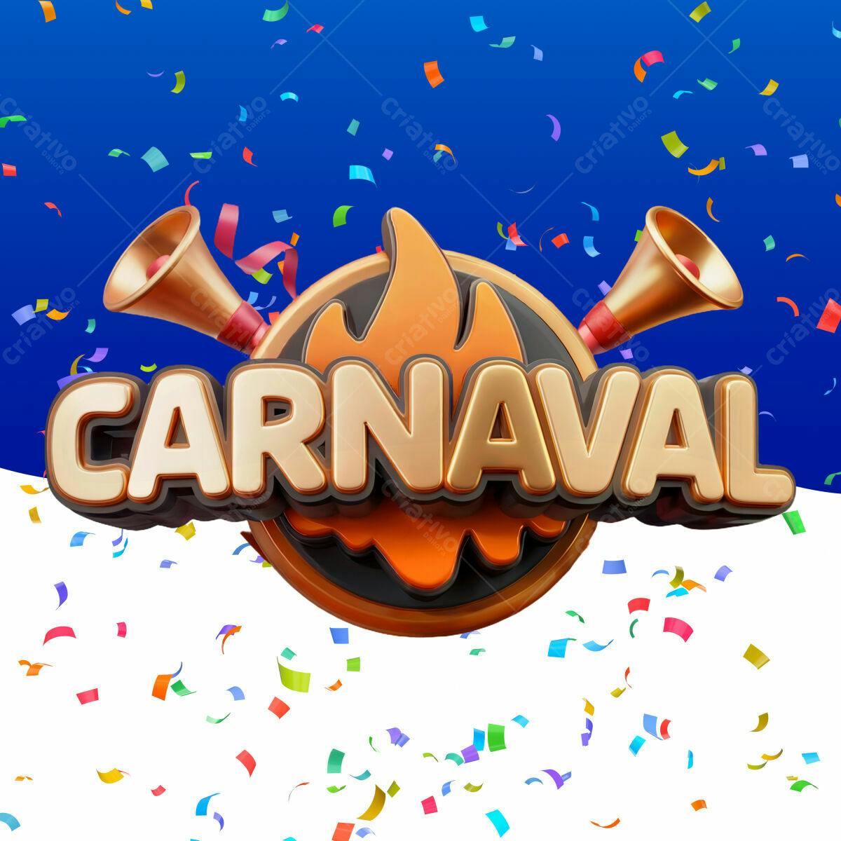 Banner Carnaval PSD Editável