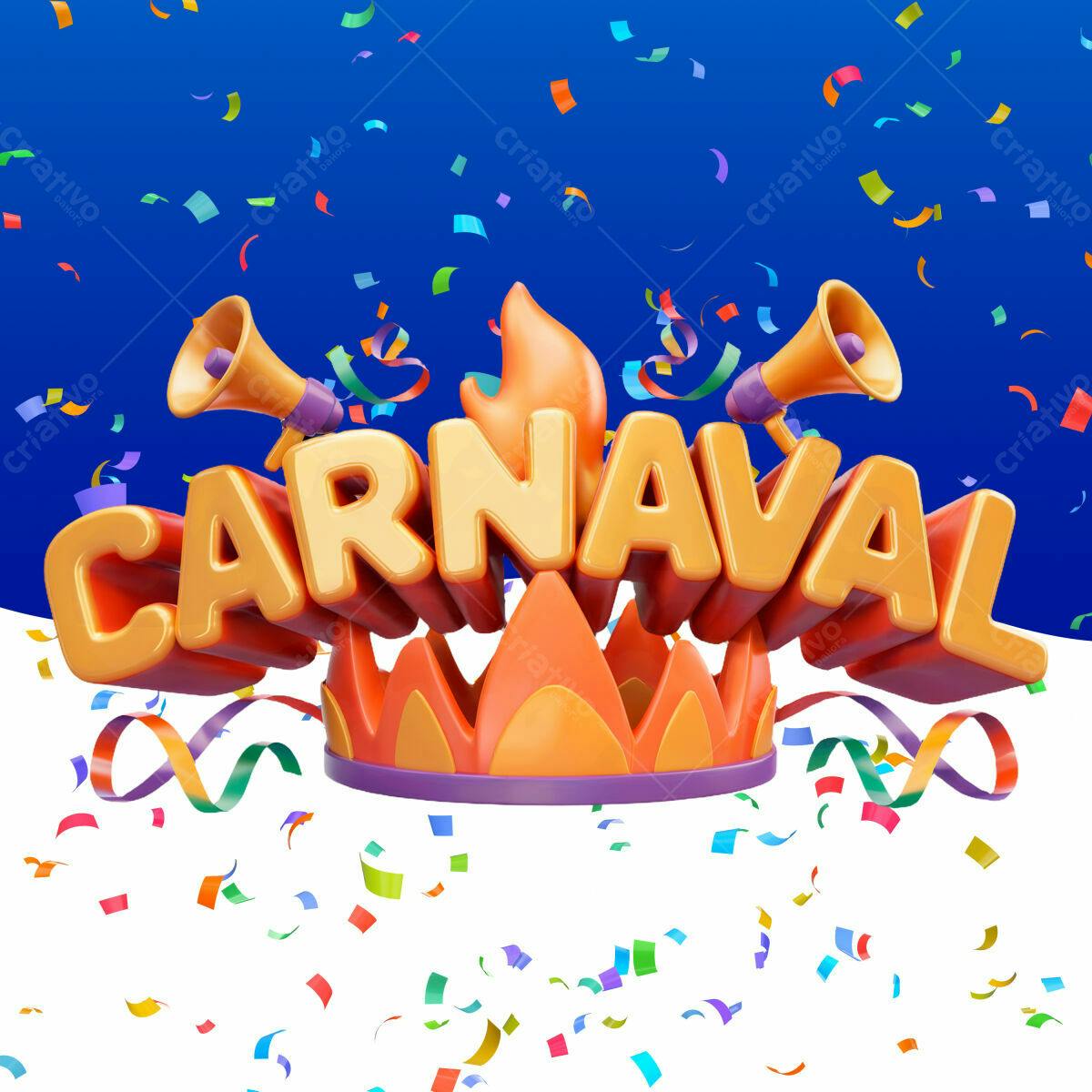 Flyer Carnaval PSD Editável