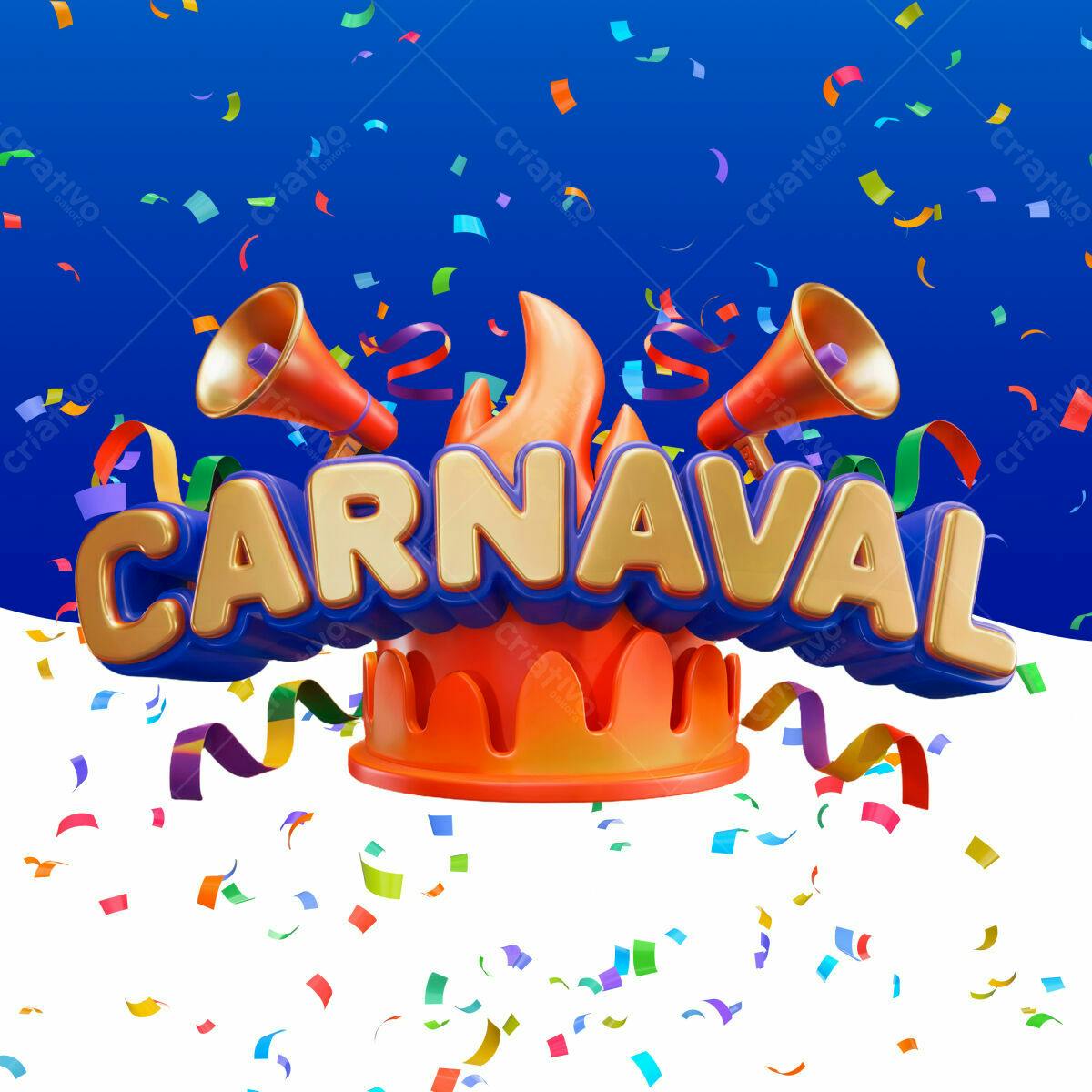 PSD para Festa de Carnaval PSD Editável