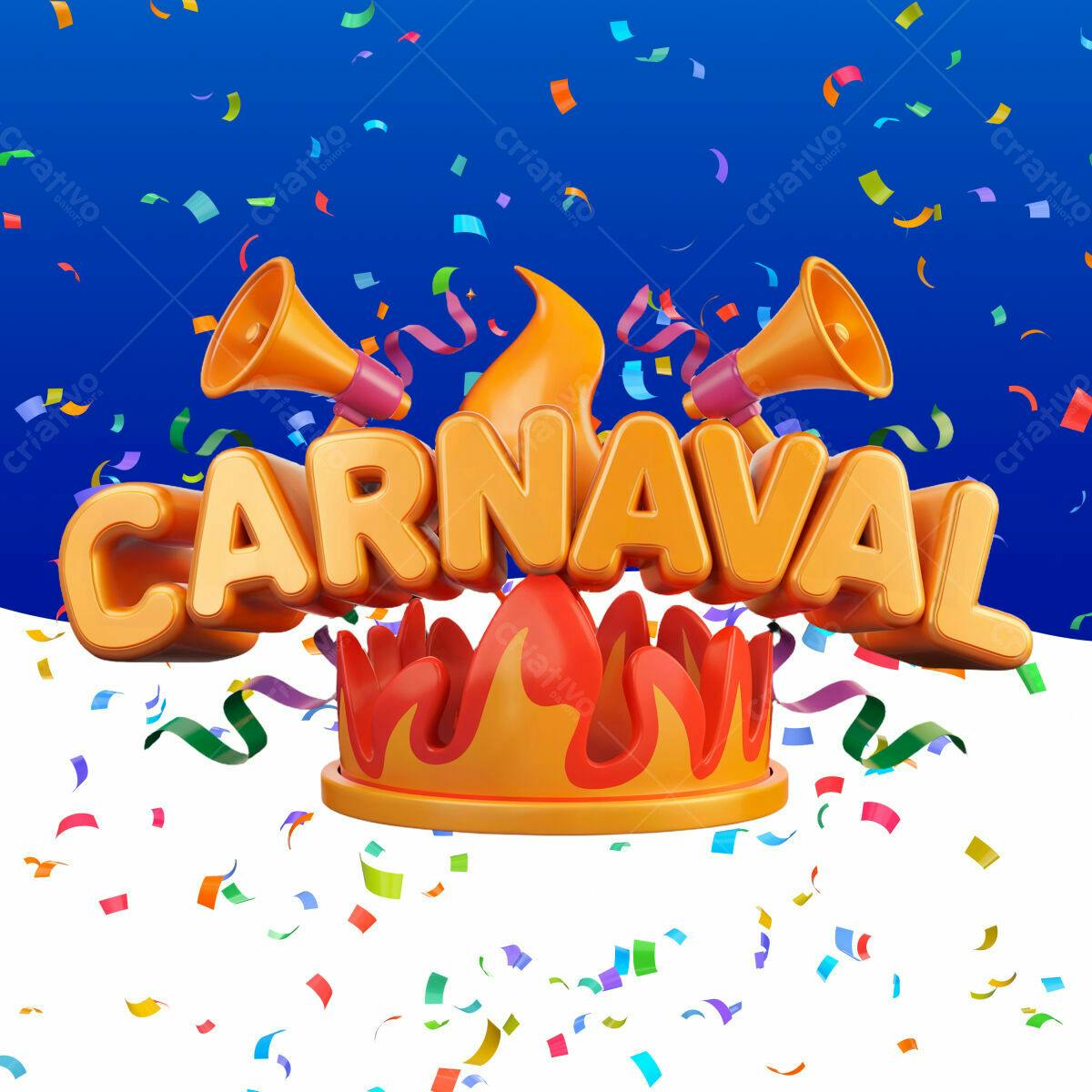 Flyer Carnaval PSD Editável