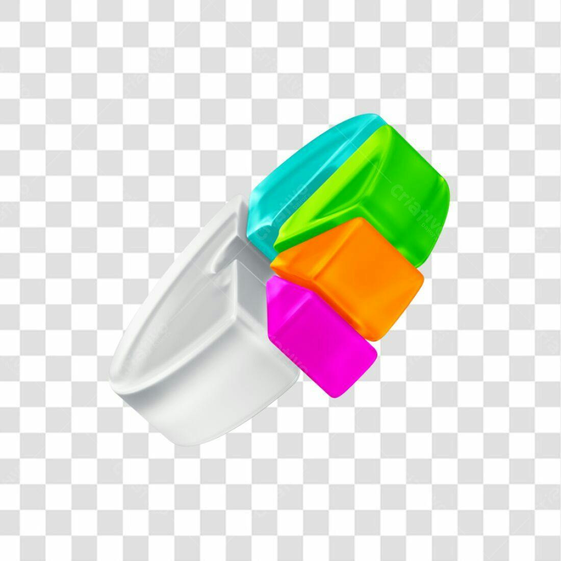 Gráfico em PNG com fundo transparente