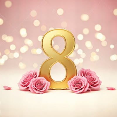 8 De Março – Dia Internacional Da Mulher, Celebrando A Força E A Beleza Das Mulheres Background