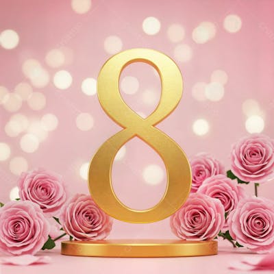 8 De Março – Dia Internacional Da Mulher, Celebrando A Força E A Beleza Das Mulheres Background