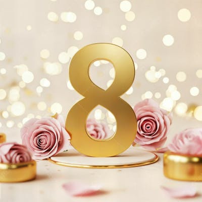 8 De Março – Dia Internacional Da Mulher, Celebrando A Força E A Beleza Das Mulheres Background