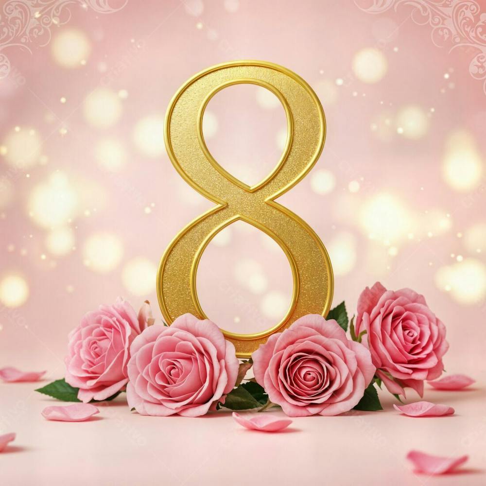 8 De Março – Dia Internacional Da Mulher, Celebrando A Força E A Beleza Das Mulheres Background