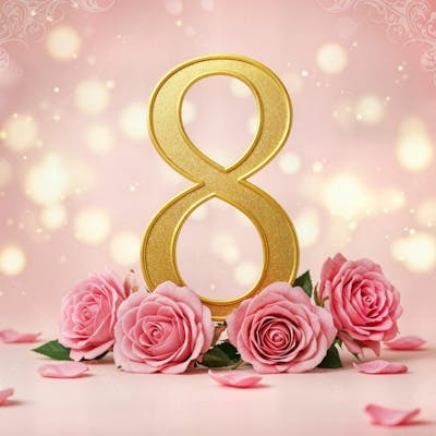 8 De Março – Dia Internacional Da Mulher, Celebrando A Força E A Beleza Das Mulheres Background