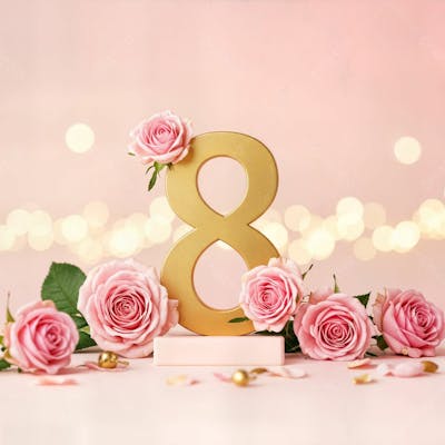 8 De Março – Dia Internacional Da Mulher, Celebrando A Força E A Beleza Das Mulheres Background