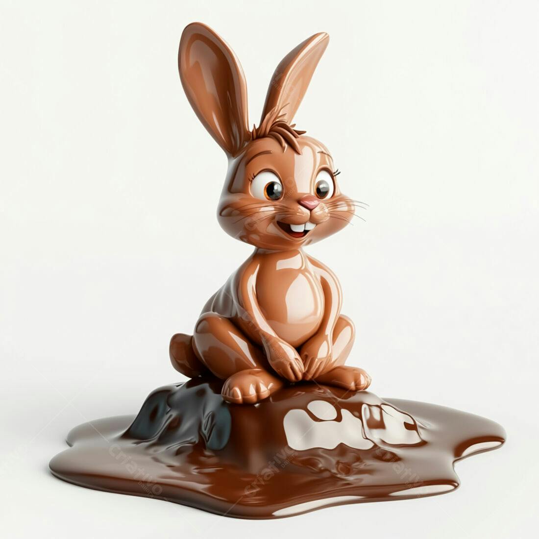 Coelho de Chocolate na Páscoa