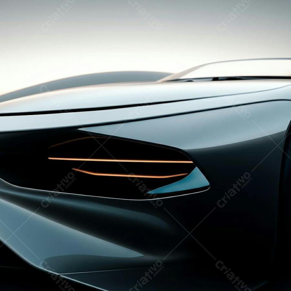 Ai image of car with dark background high resolution