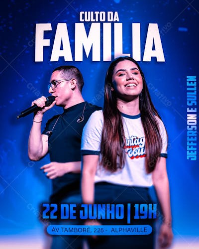 CULTO DA FAMILIA CANTORES JEFFERSON E SUELLEN CHURCH