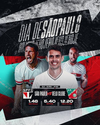 Jogo do Dia - São Paulo X Velo Clube