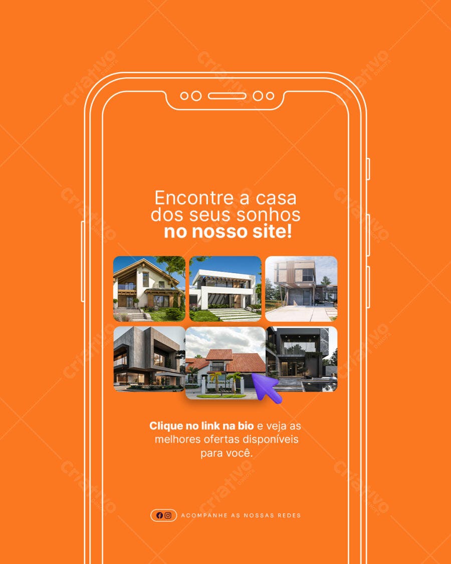 Story para Imóveis PSD Editável
