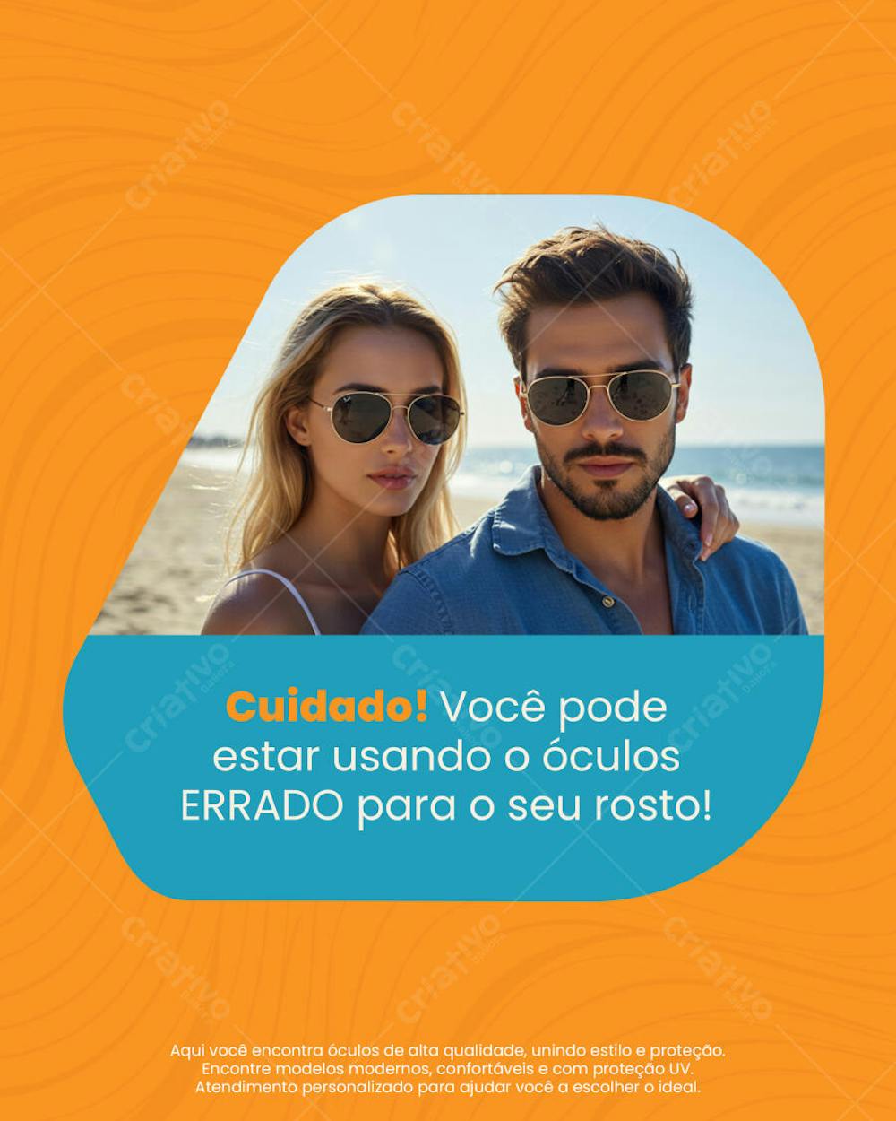 Cuidado! Você pode estar usando o óculos ERRADO para o seu rosto