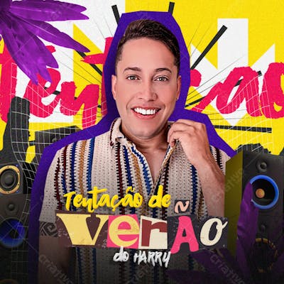 Capa CD Tentação de Verão - Harry