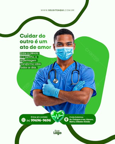 Feed Vertical Clinica Medica - Social Media