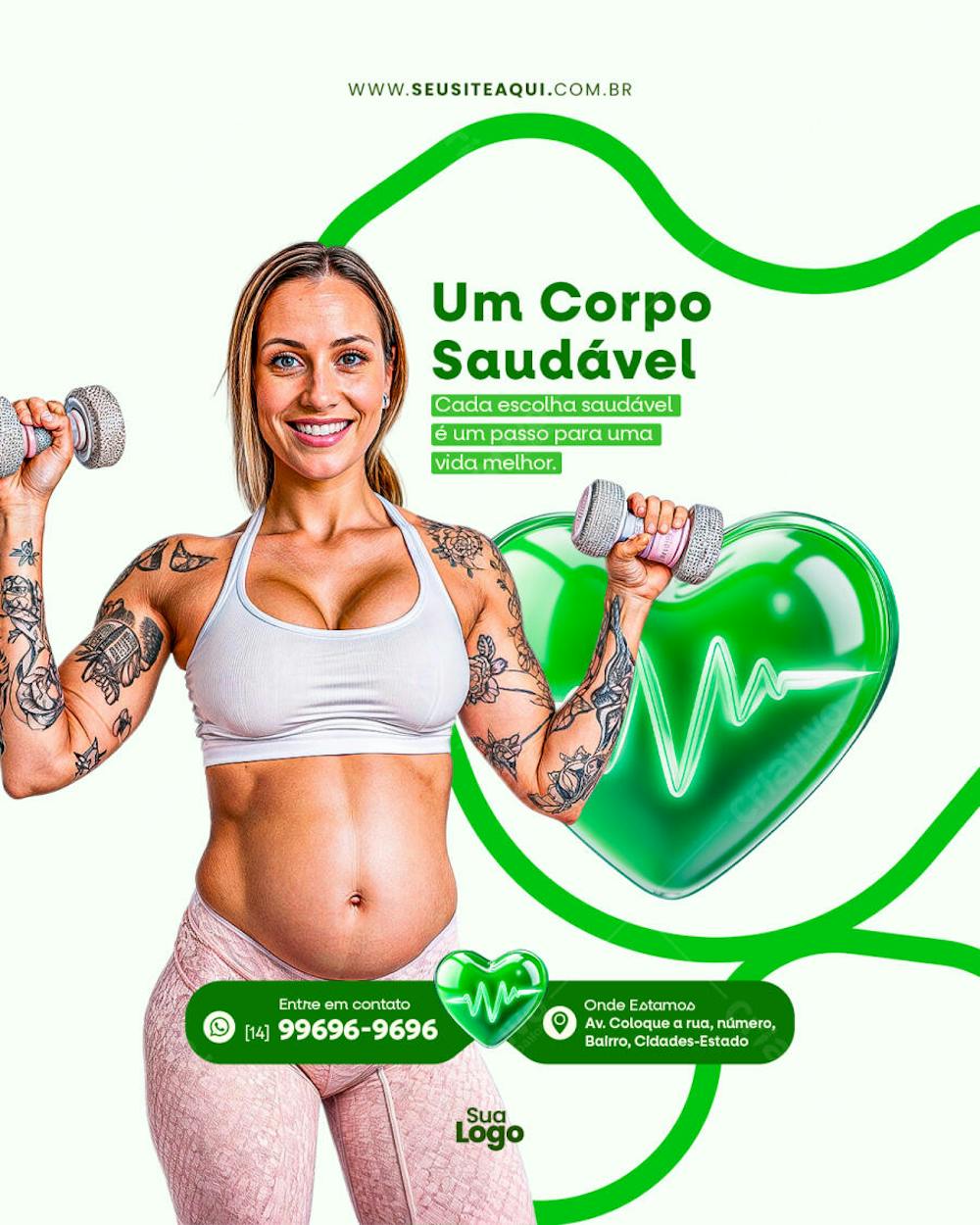 Feed Vertical Clinica Medica - Social Media