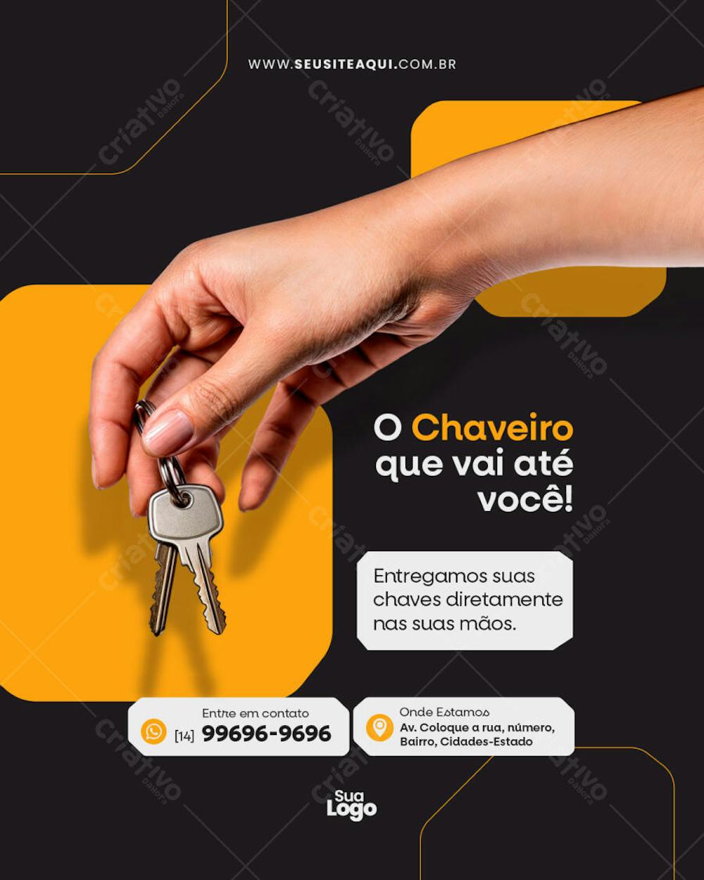 Feed Vertical Chaveiro - Social Media