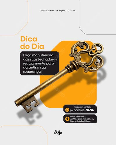 Feed Vertical Chaveiro - Social Media
