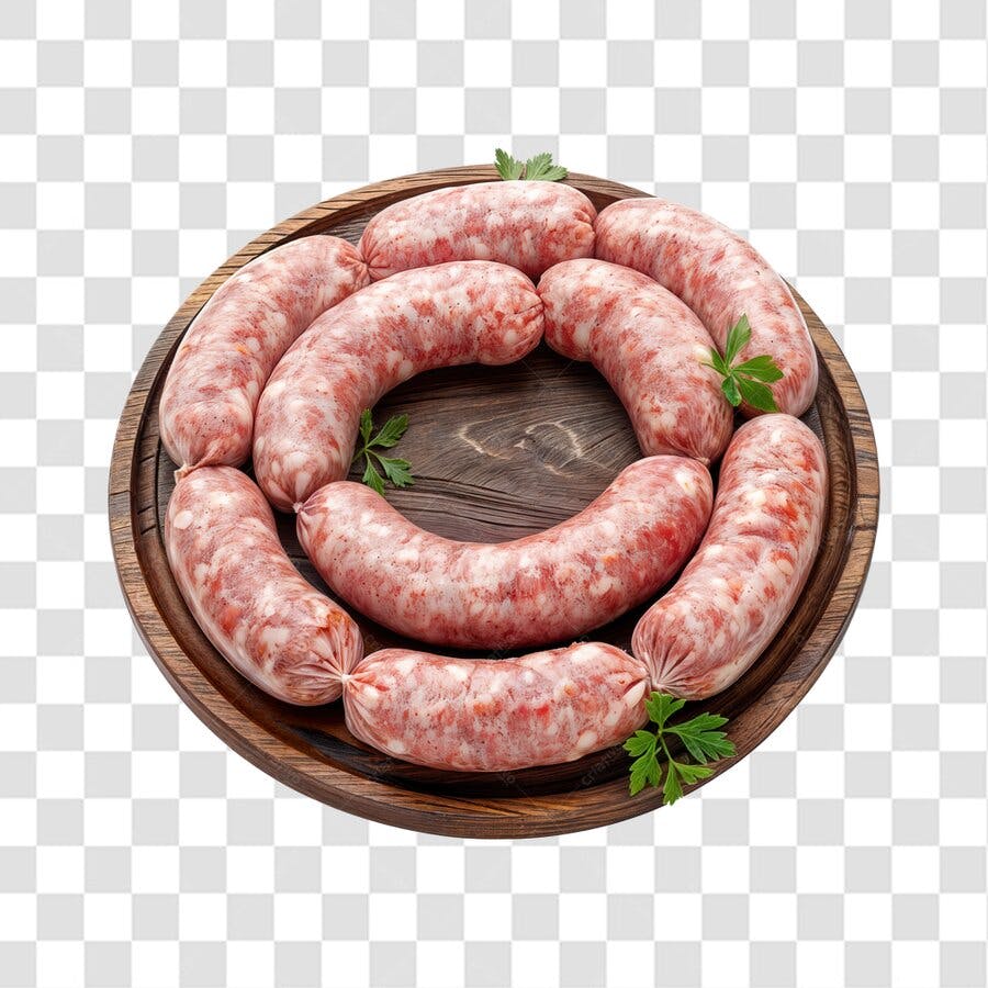Mockup de Salsichas PNG com fundo transparente