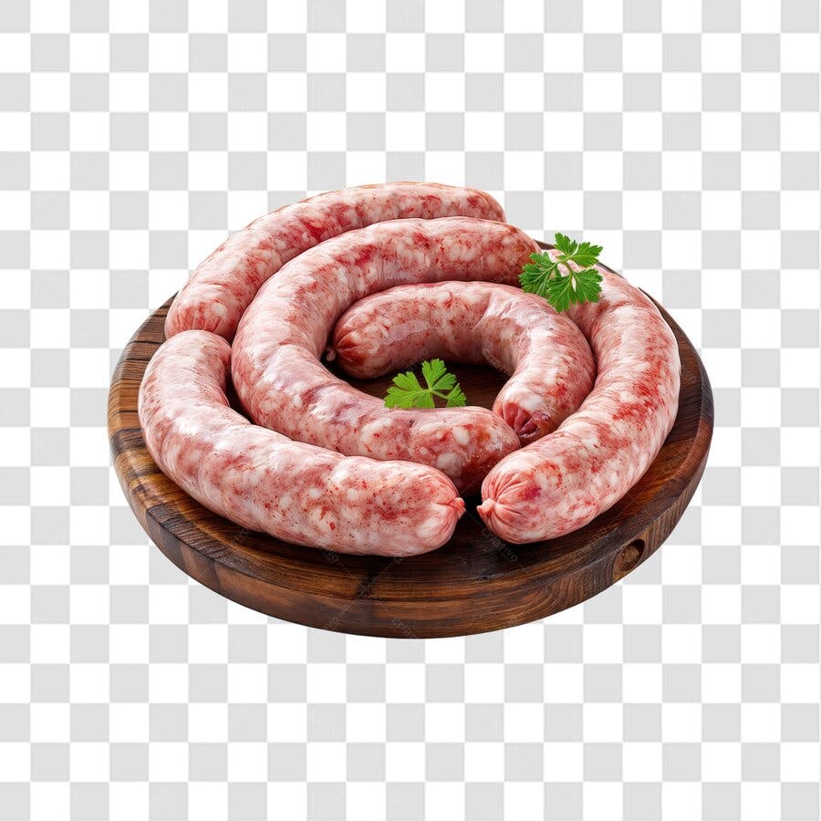 Imagem PNG salsichas frescas fundo transparente