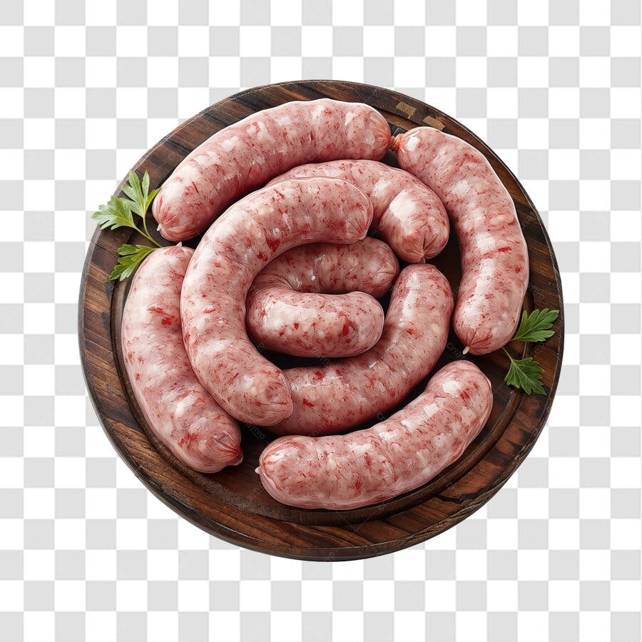 Imagem PNG salsichas frescas fundo transparente