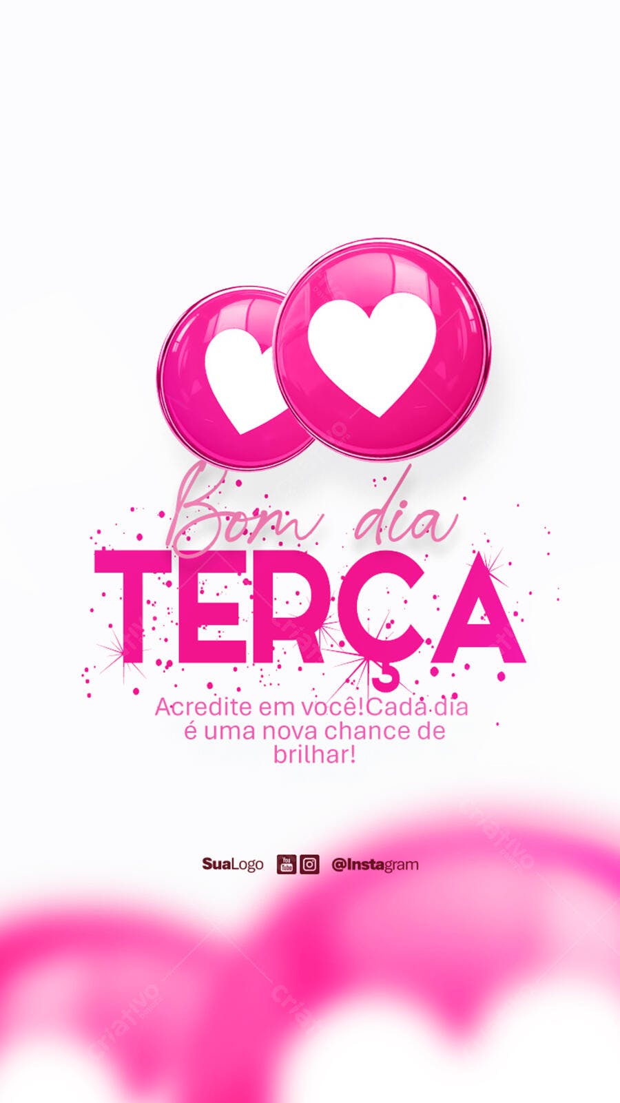 Postagem Instagram Terça-feira PSD Editável