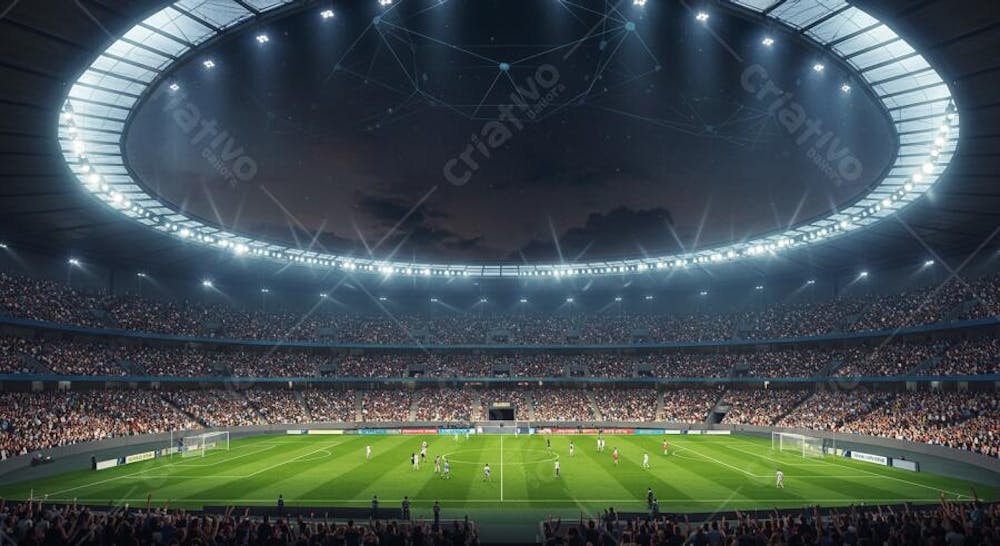 ESTADIO DE FUTEBOL PARA COMPOSIÇÃO