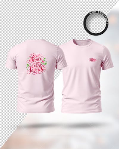 MOCKUP CAMISETA DIA DAS MÃES MÃE CAMISA DESIGN T-SHIRT TEMPLATE TOTALMENTE EDITAVEL PSD (4)