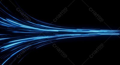 speed ligth lines in black background