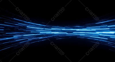 speed ligth lines in black background
