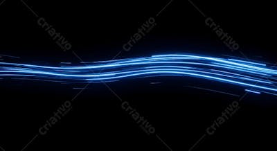 speed ligth lines in black background