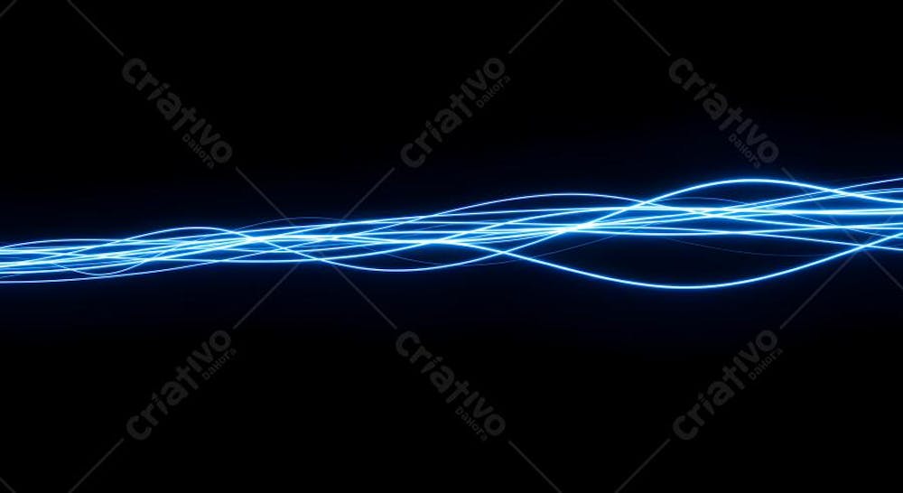 speed ligth lines in black background