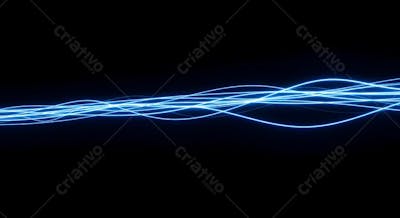 speed ligth lines in black background