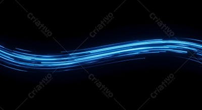 speed ligth lines in black background
