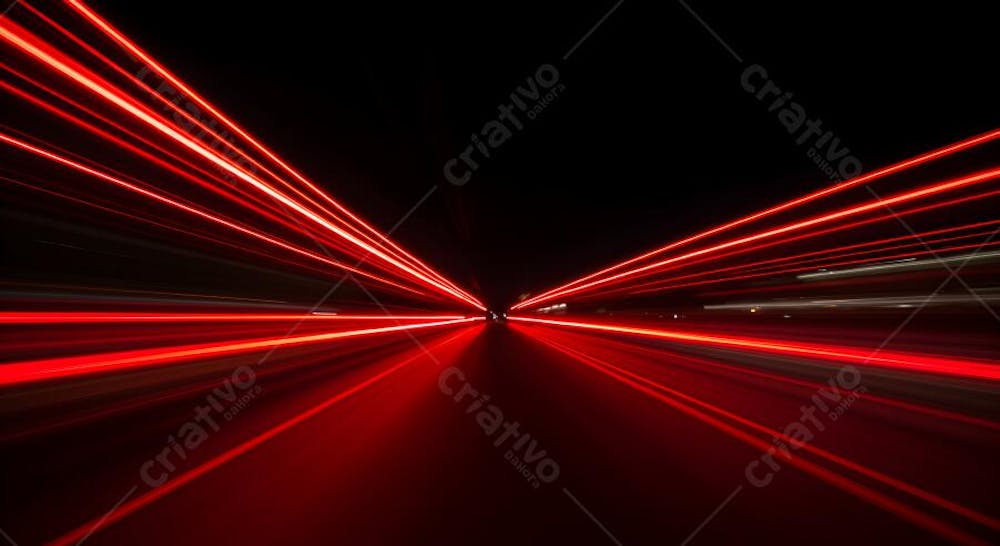 speed ligth lines in black background