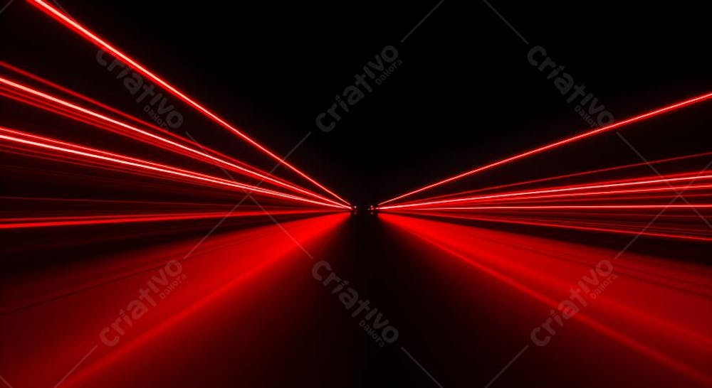 speed ligth lines in black background