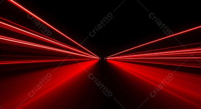 speed ligth lines in black background