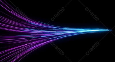 speed ligth lines in black background