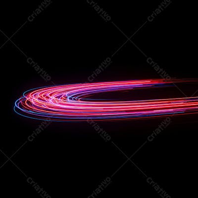speed ligth lines in black background