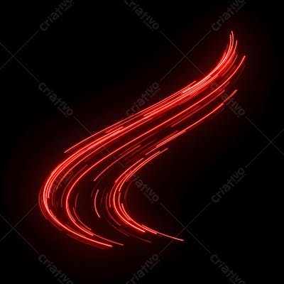 speed ligth lines in black background