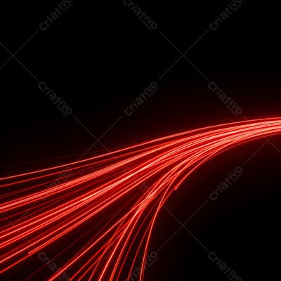 speed ligth lines in black background