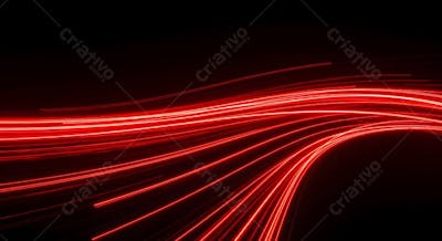 speed ligth lines in black background
