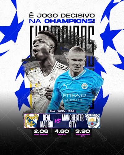 Jogo do Dia - Real Madrid X Manchester City