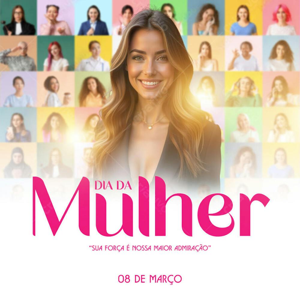 DIA DA MULHER 08 DE MARÇO