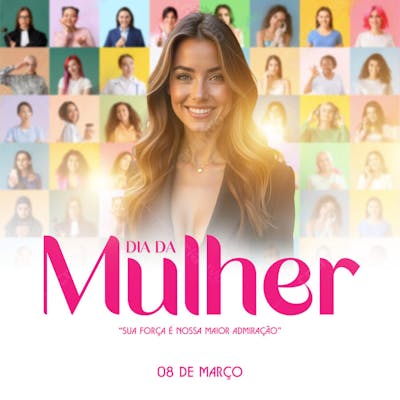 DIA DA MULHER 08 DE MARÇO
